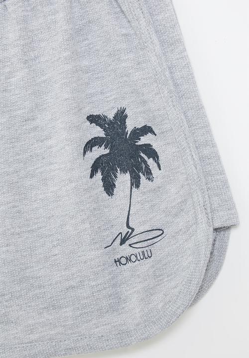 Superbalist - Fleece short - grey