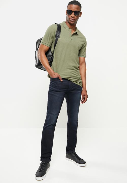 GUESS - Lanewood wash skinny jeans - black