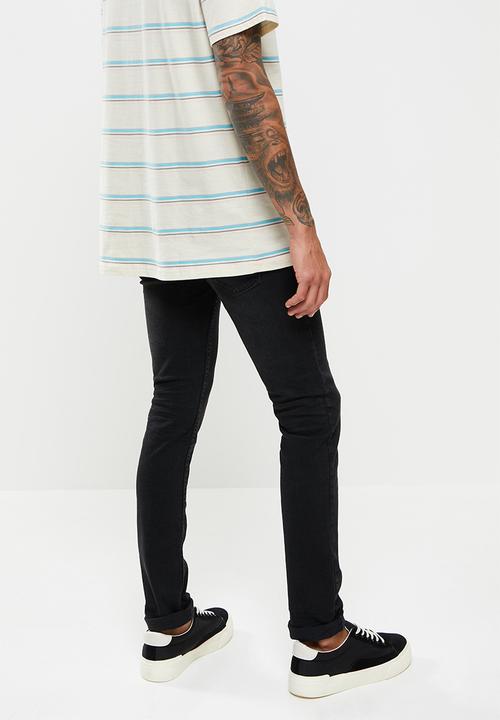 STYLE REPUBLIC - Finn skinny fit jeans - black 