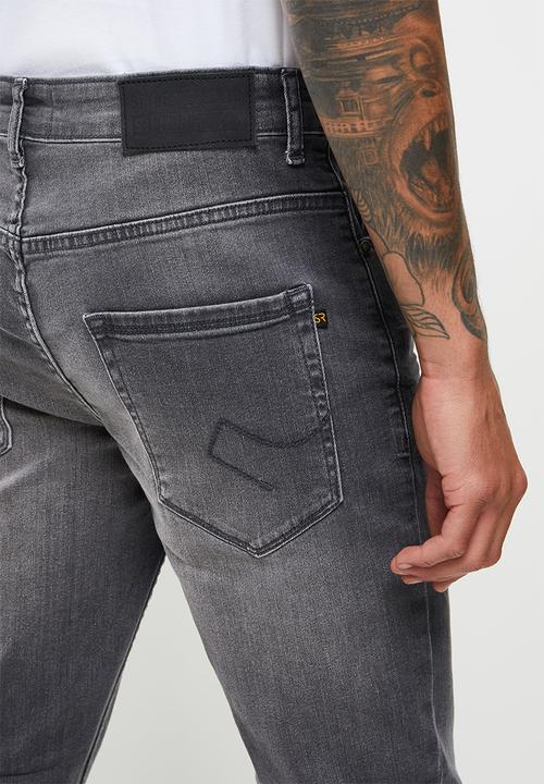 STYLE REPUBLIC - Finn skinny fit jeans - grey