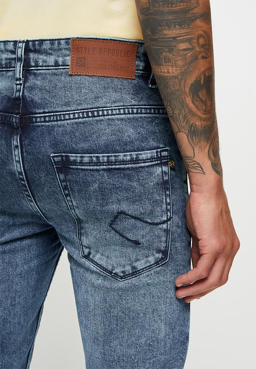 STYLE REPUBLIC - Noa supper skinny fit jeans - blue