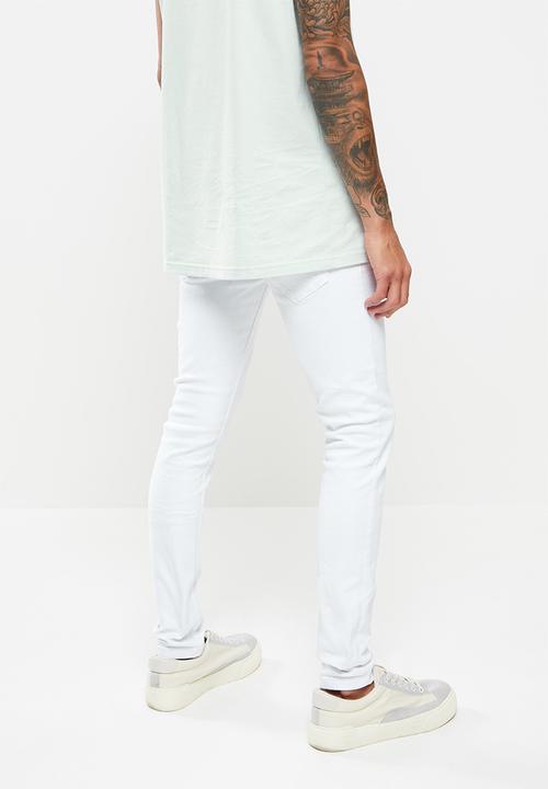STYLE REPUBLIC - Noa supper skinny fit jeans - white