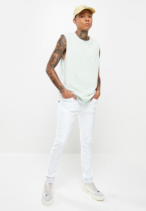 STYLE REPUBLIC - Noa supper skinny fit jeans - white