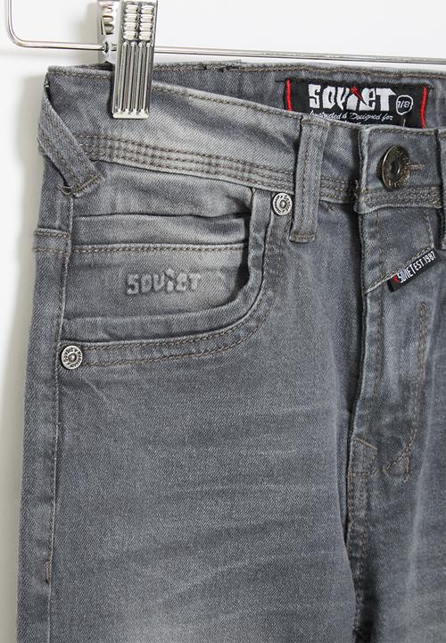 SOVIET - B florenzi boys skinny denim  - grey
