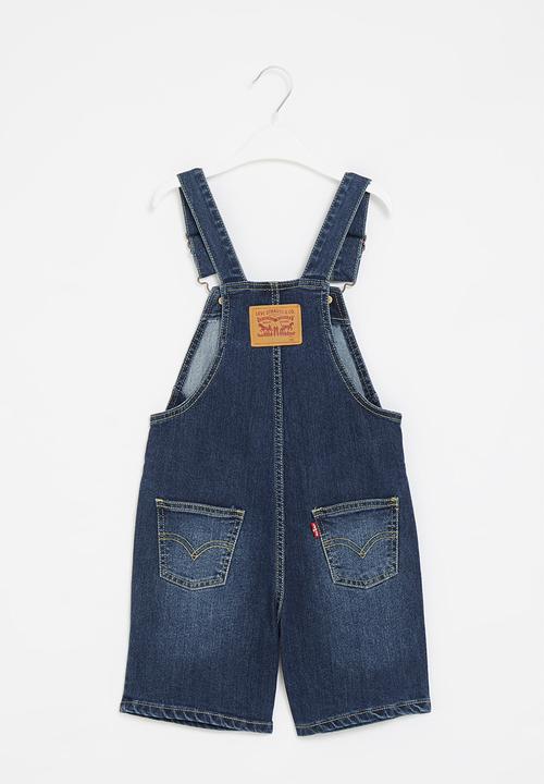 Levi’s® - Denim cargo shortalls - blue 