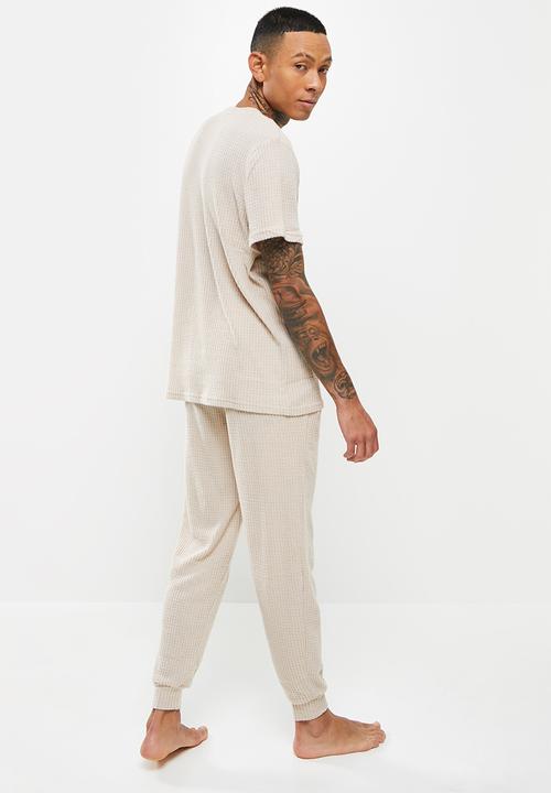 Brave Soul - Waffle sleep set - neutral