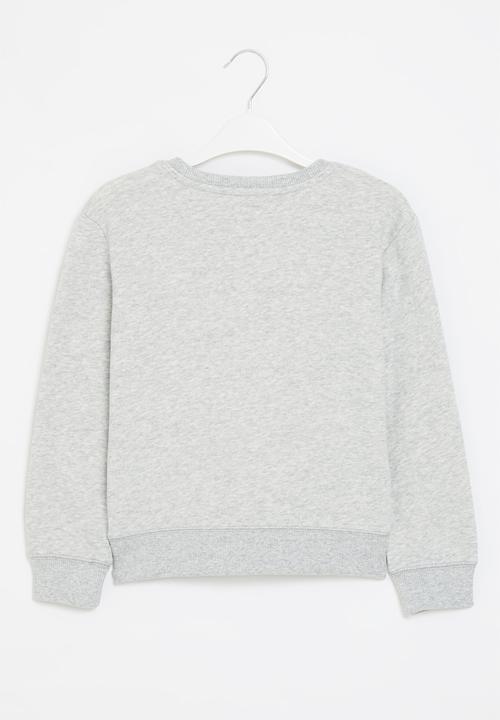 Levi’s® - Levi's graphic crew sweatshirt - light gray heather