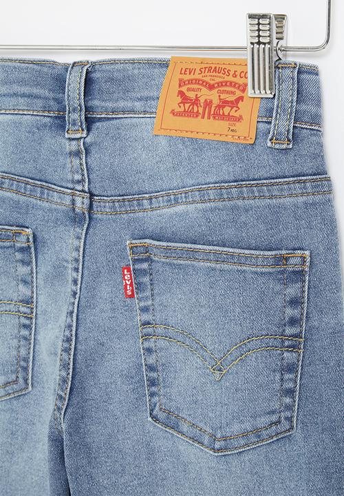 Levi’s® - Slim fit eco flex short - blue