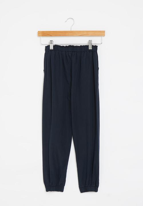 POLO - Girls chloe relaxed pant - navy