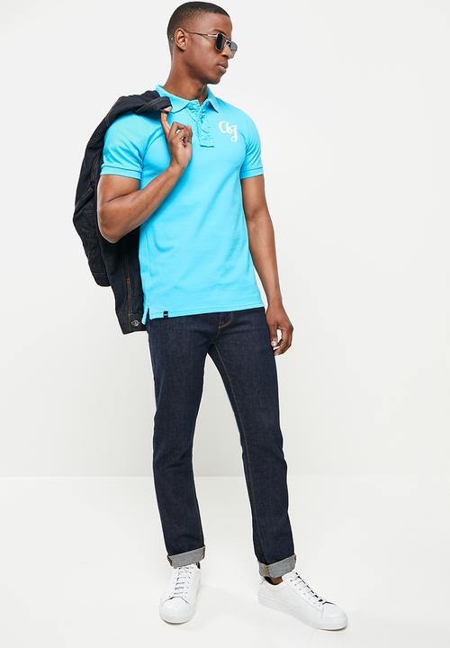 Aca Joe - Big hd logo golfer - bachelor blue