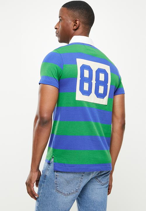 Aca Joe - Yd 88 rugby golfer - green/navy
