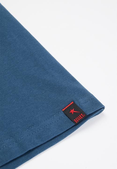 SOVIET - B trafford boys short sleeve logo tee - teal