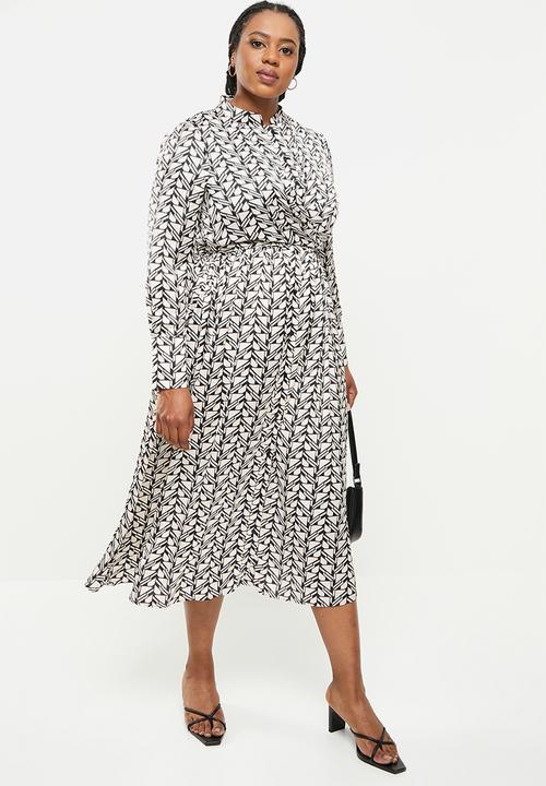MANGO - Plus dress volga - light beige