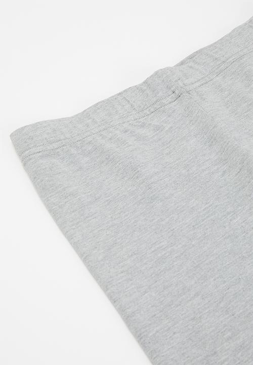 Pop Candy - Girls 2 pack leggings - grey & light pink