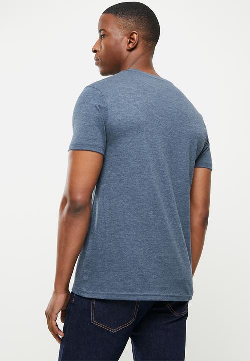 POLO - Zahir short sleeve tee - navy melange