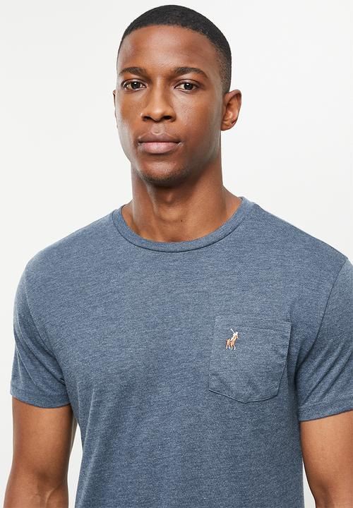 POLO - Zahir short sleeve tee - navy melange