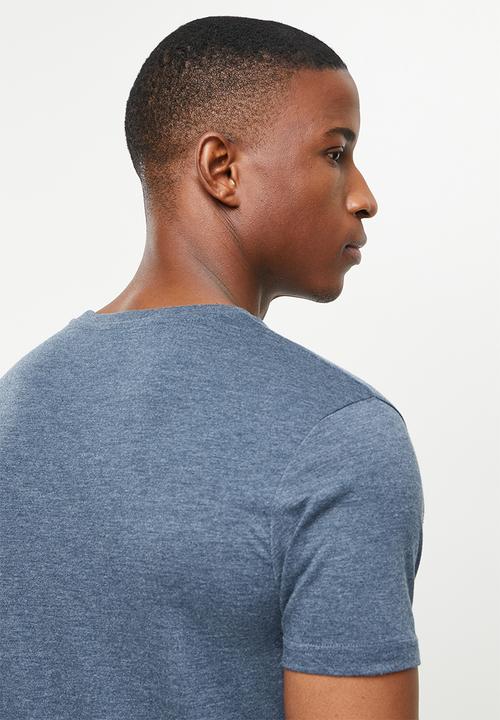 POLO - Zahir short sleeve tee - navy melange