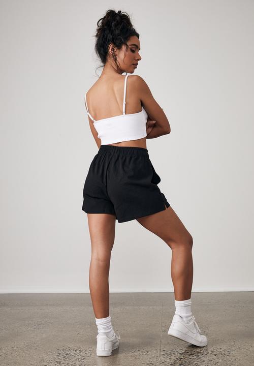 Factorie - Heavy weight jersey short - black