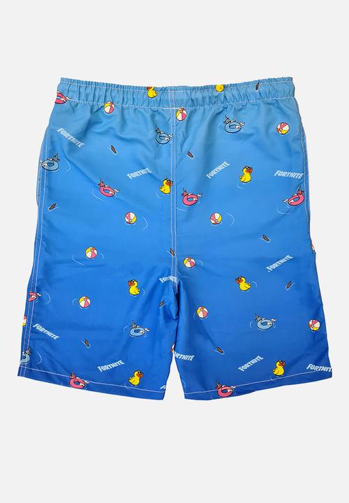Rebel Republic - Fortnite - floaty boardshorts - blue