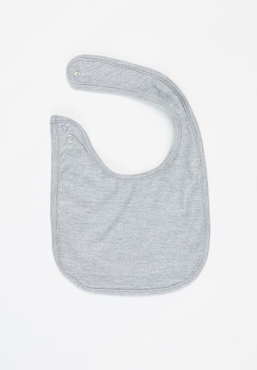 Sticky Fudge - Bib - grey