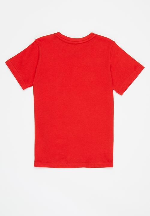 PUMA - Active sport graphic tee b - red