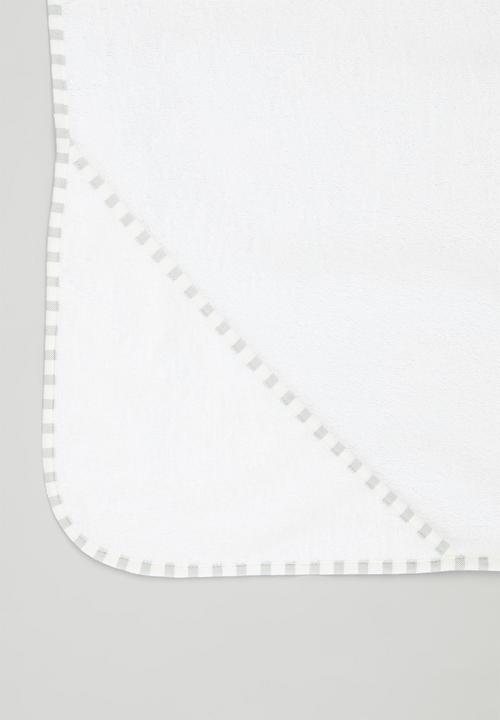 Sticky Fudge - Hooded towel - white 