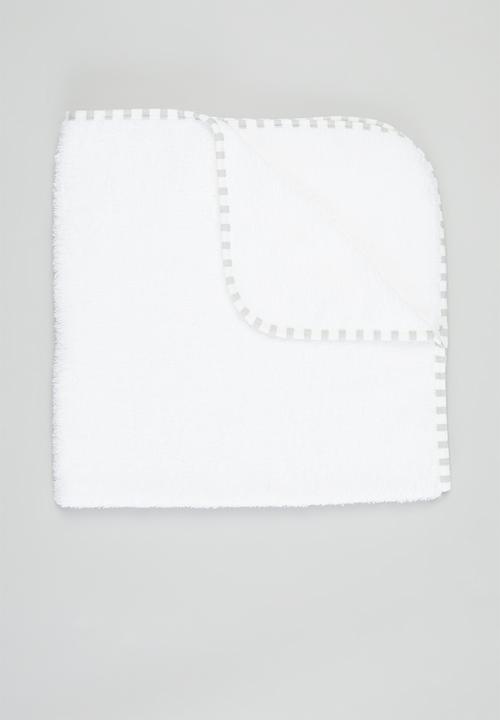 Sticky Fudge - Hooded towel - white 