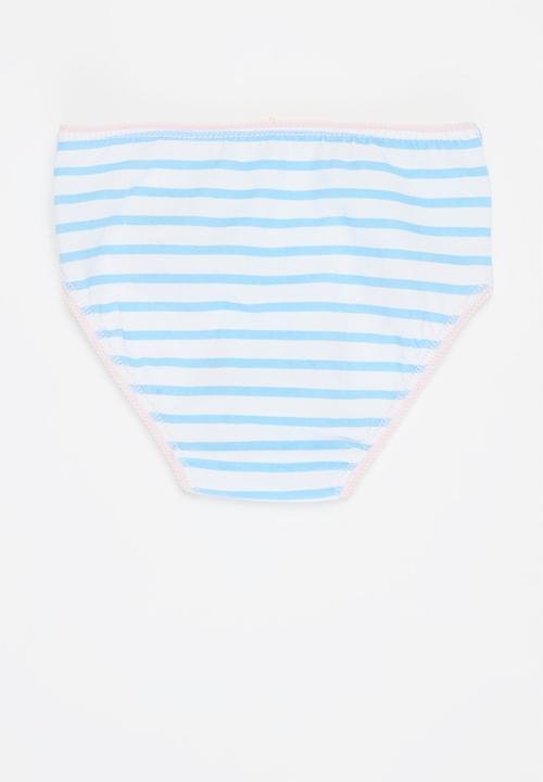 MINOTI - Girls 3pk cat knickers - multi