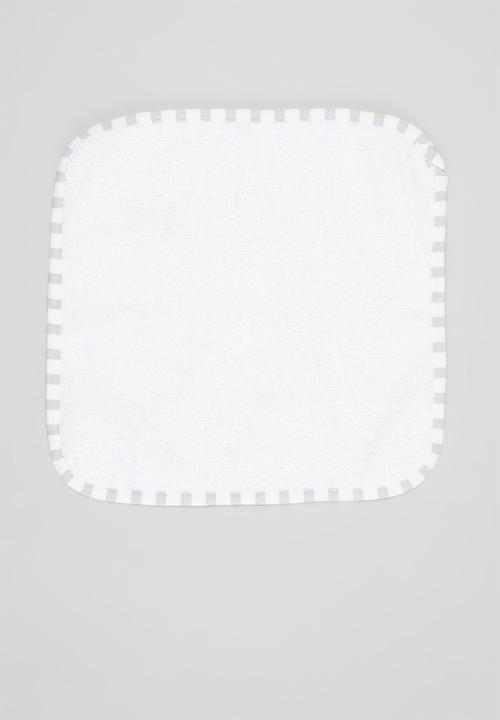 Sticky Fudge - 2 pack face cloth - grey melange