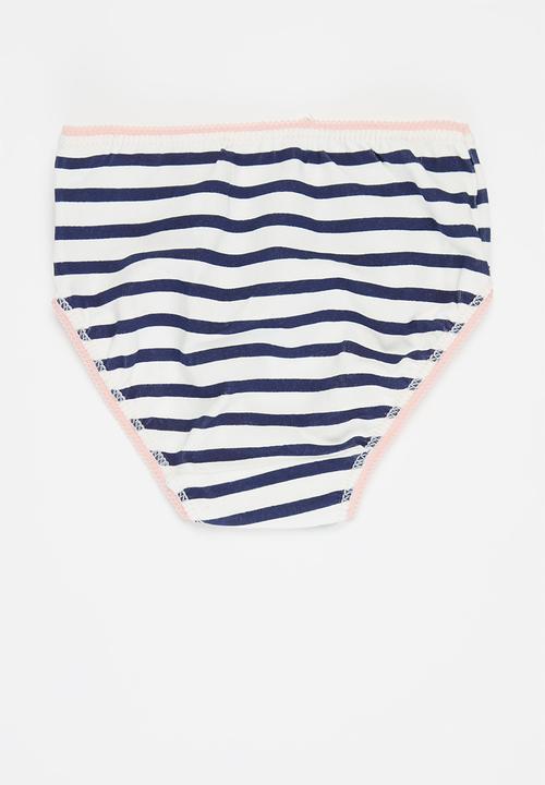 MINOTI - Girls v5 pk unicorn knicker - multi