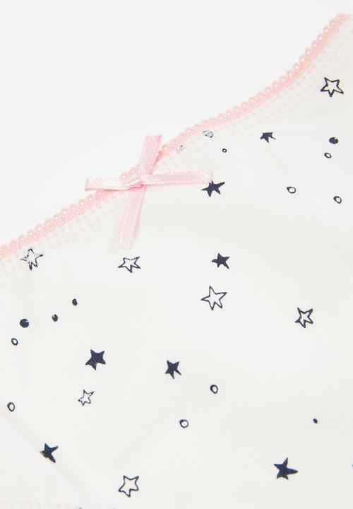 MINOTI - Girls v5 pk unicorn knicker - multi