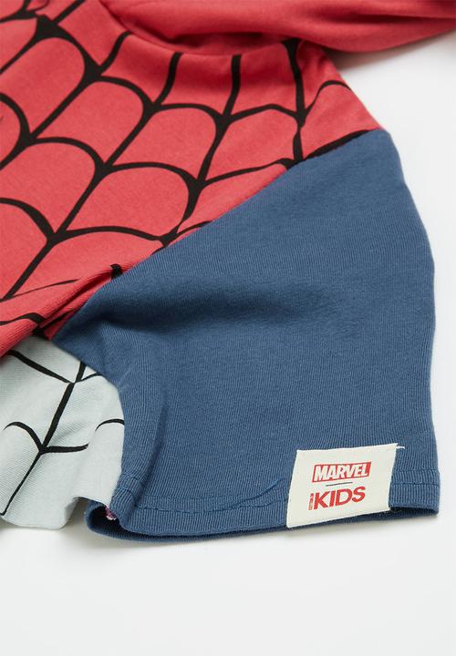 Cotton On - License marvel short sleeve superhero tee - lcn mar spiderman