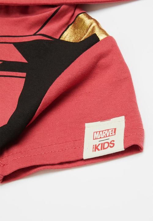Cotton On - License marvel short sleeve superhero tee - lcn mar iron man