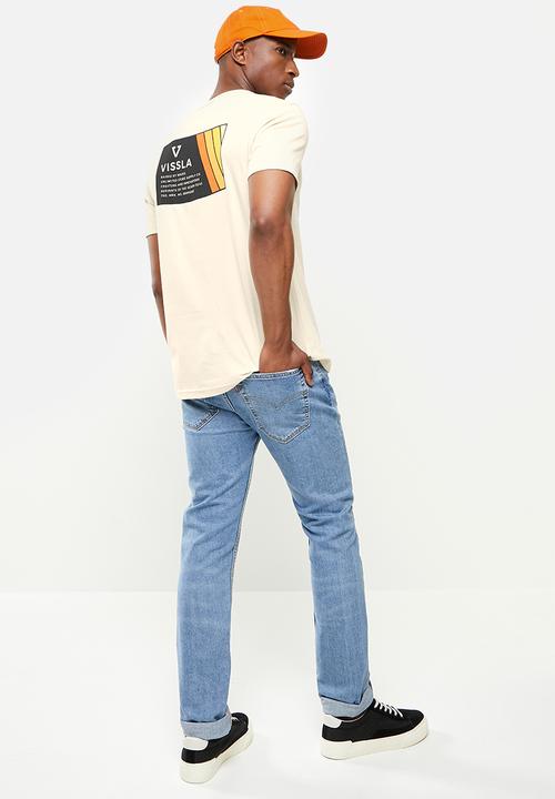 Vissla  - Full house tee - ecru