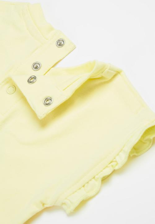 GUESS - Tee and shorts set - yellow & blue 