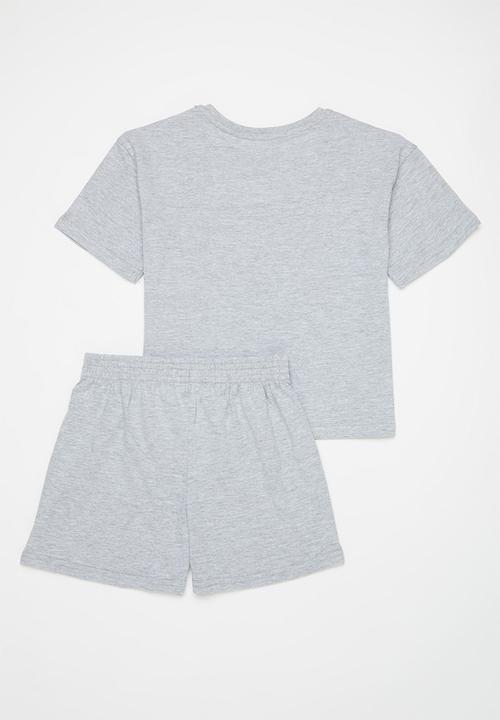 Pop Candy - Printed pj set -grey