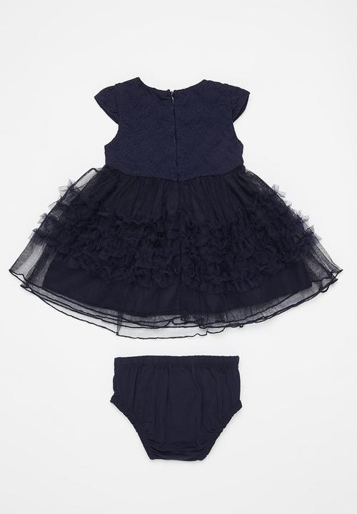 GUESS - Lace dress - blue