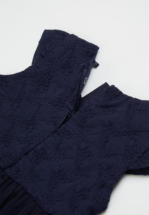 GUESS - Lace dress - blue