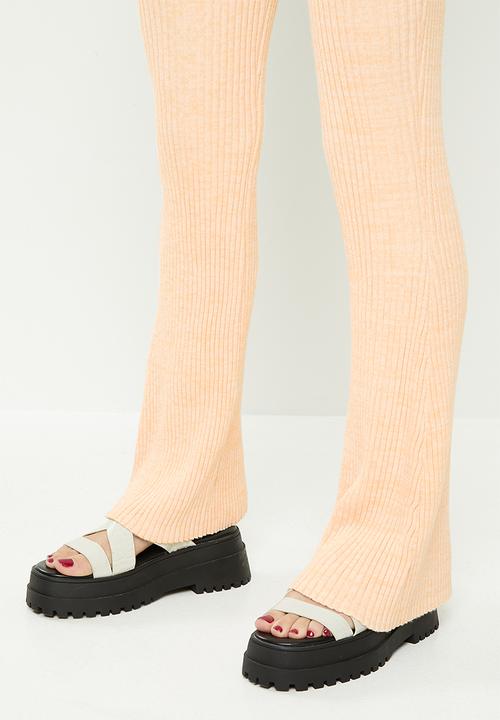 Glamorous - Maternity co-ord trousers - peach