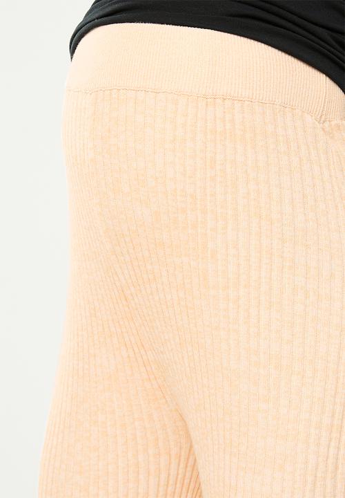 Glamorous - Maternity co-ord trousers - peach
