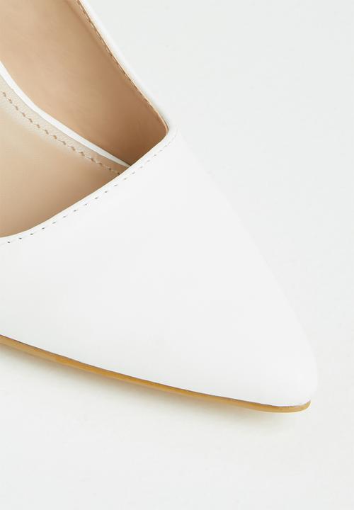 Superbalist - Candy block heel - white