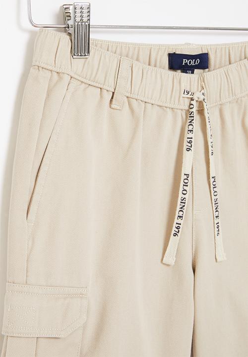 POLO - Boys john cargo short - stone