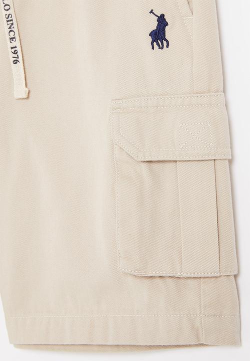 POLO - Boys john cargo short - stone