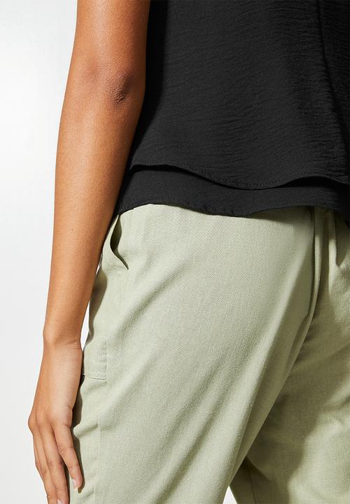 Superbalist - Squareneck basic cami - black