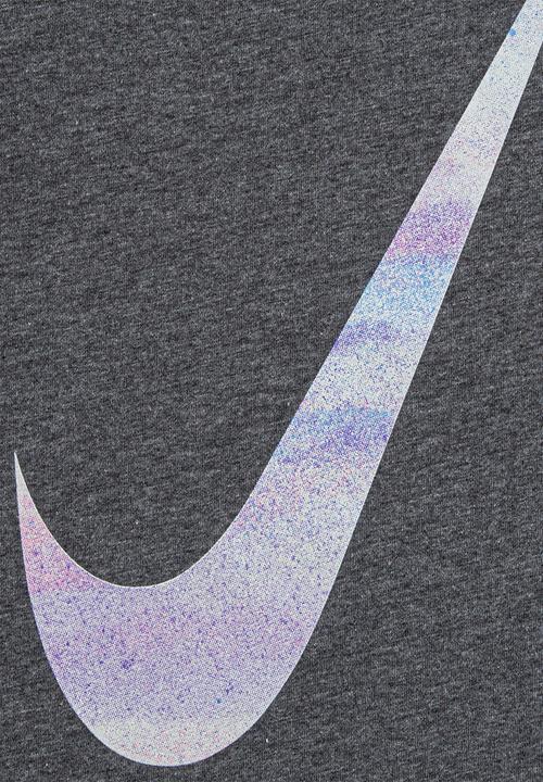 Nike - Nkg swoosh rise print - charcoal heather
