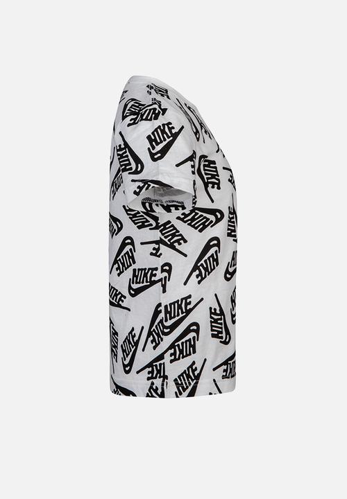 Nike - Nkb mnsw aop tee - white