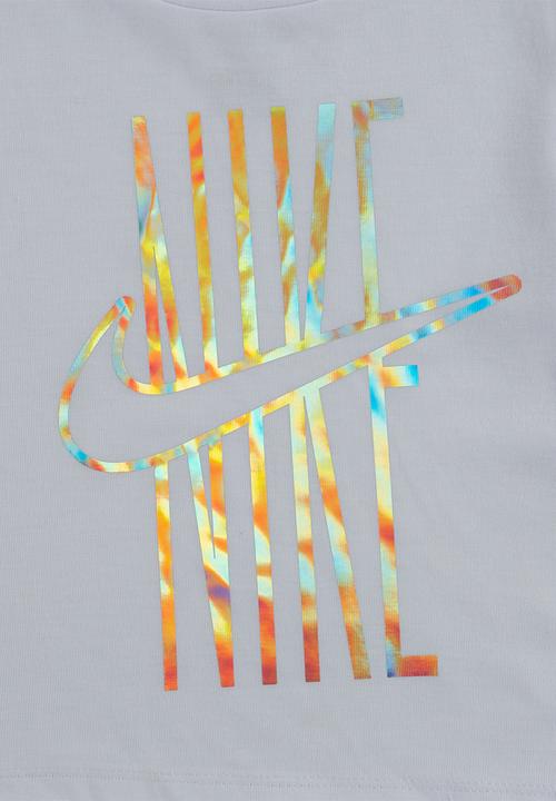 Nike - Nkg iridescent nike futura - white
