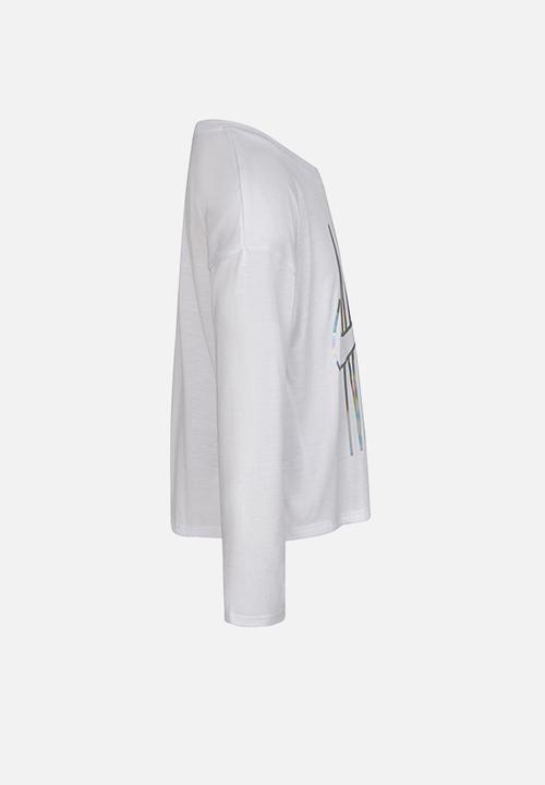 Nike - Nkg iridescent nike futura - white