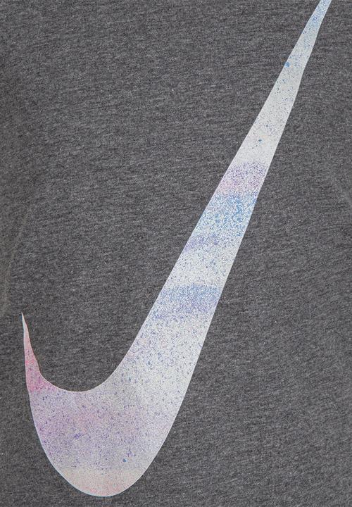 Nike - Nkg swoosh rise print - charcoal heather