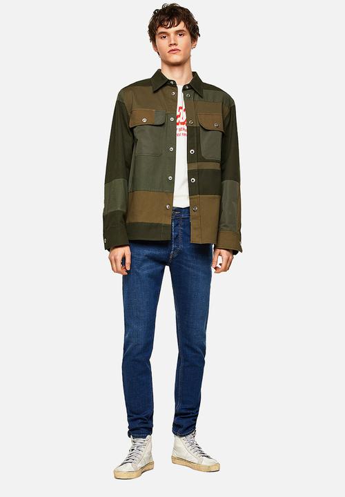 Diesel  - D-luster l.34 jeans - blue